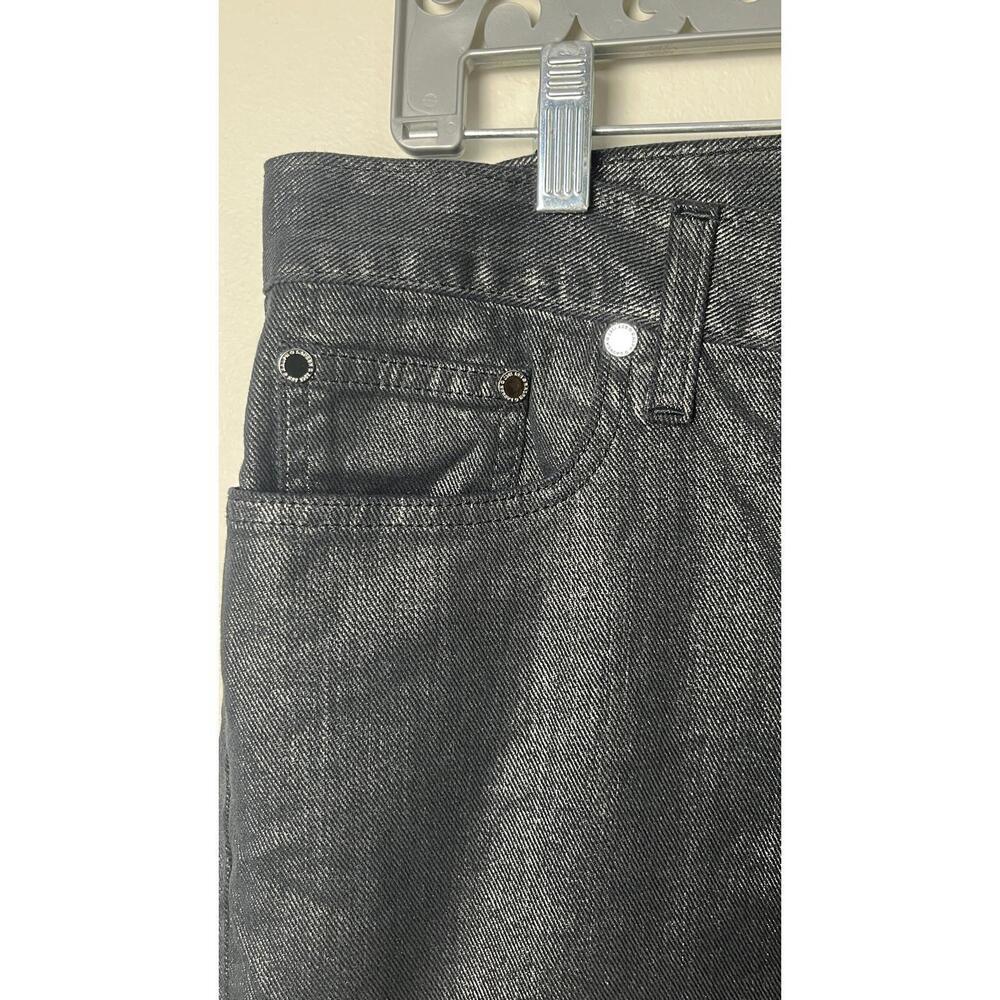 RALPH LAUREN BLACK LABEL GUNMETAL JEANS - Picture 3 of 12